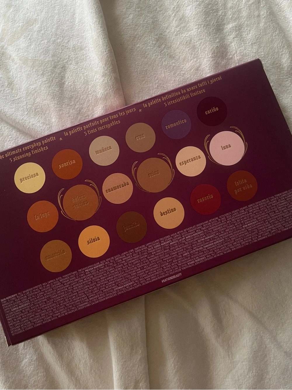 KVD Lolita Por Vida Palette NIB Rare